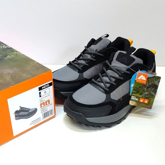 Ozark Trail Waterproof Hiker Low-Top Men Size 11 Leather Upper Outdoor Trail NIB - Picture 1 of 13